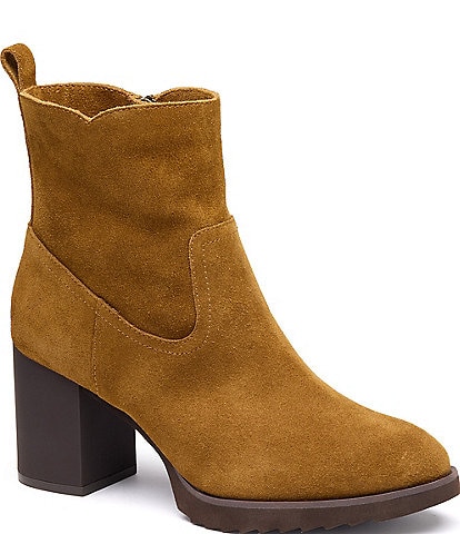 Johnston & Murphy Women's Izzie Waterproof Suede Booties