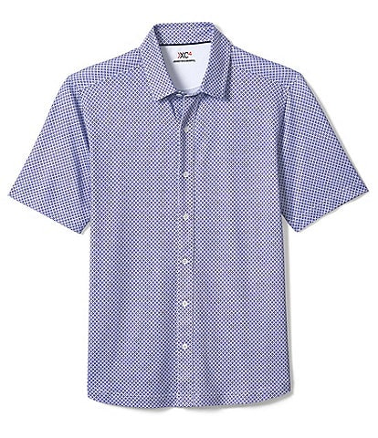 Short-Sleeve Stretch Playa Shirt (Tall) - Fishscale Redux