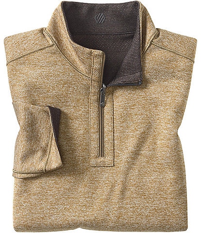 Johnston & Murphy XC4 Performance Stretch Reversible Quarter-Zip Pullover