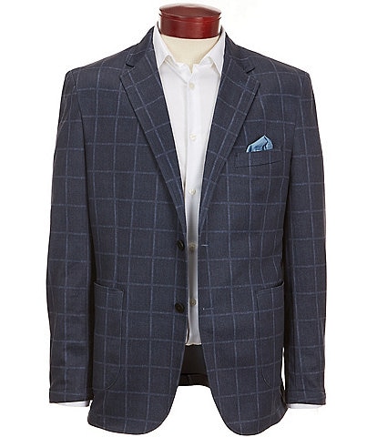 Johnston & Murphy XCFlex Unlined Plaid Blazer