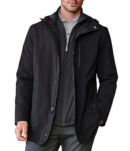 Johnston & Murphy XC+Hydro 3-In-1 Waterproof Coat
