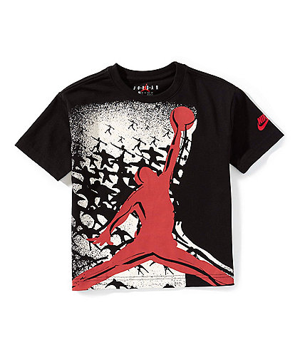 Jordan  Little Boys Short Sleeve MJ Brand SSNL T-Shirt
