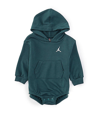 Jordan Baby Boys Newborn-9 Months Jumpman Hooded Long Sleeve Bodysuit