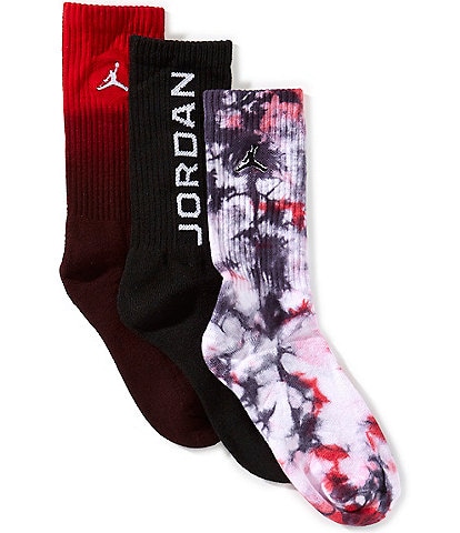 Jordan Big Boys 7-11 Pool Side Crew Sock 3-Pack