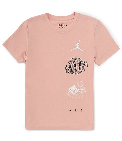 Jordan Big Boys 8-20 Air Globe Short-Sleeve T-Shirt