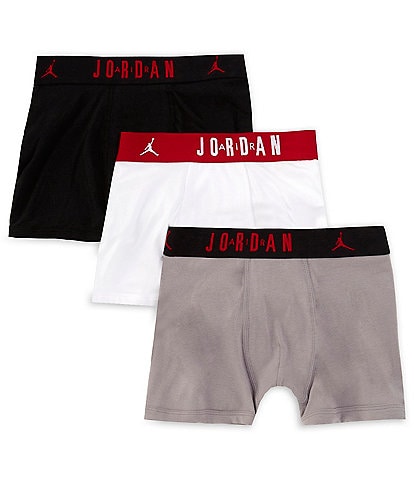 Jordan Big Boys 8-20 Boxer Brief 3-Pack