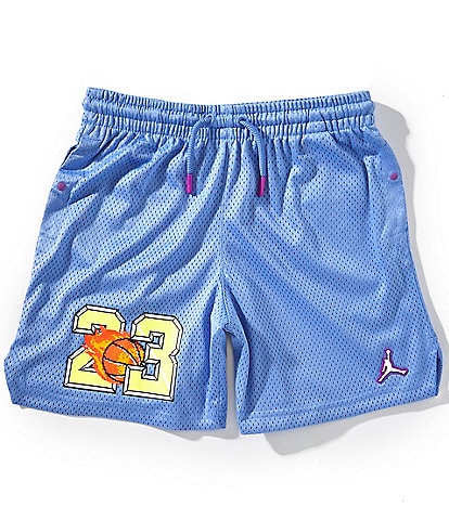 Jordan Big Boys 8-20 Customized Air Flame Shorts