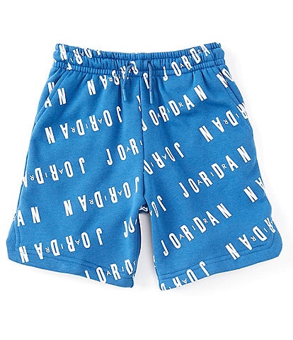 Jordan Big Boys 8-20 Essentials AOP Fleece Shorts