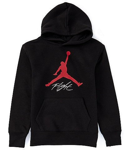 Jordan Big Boys 8-20 Long Sleeve Baseline Pullover Hoodie