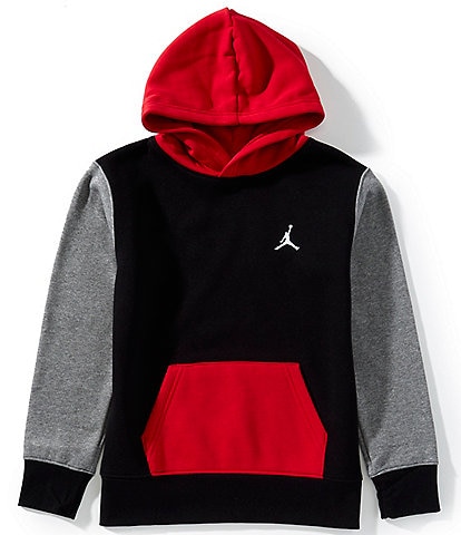 Jordan Big Boys 8-20 Long Sleeve Brooklyn Fleece Hoodie