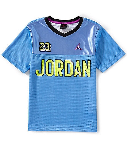 Jordan Big Boys 8-20 Short-Sleeve Customized Air Soccer Jersey