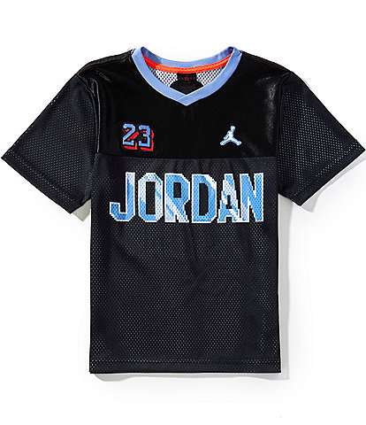 Jordan Big Boys 8-20 Short-Sleeve Customized Air Soccer Jersey