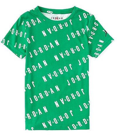 Jordan Big Boys 8-20 Short Sleeve Essentials AOP T-Shirt