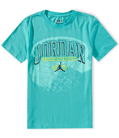 Jordan Big Boys 8-20 Short-Sleeve Hoop Up T-Shirt