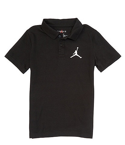 Jordan Big Boys 8-20 Short-Sleeve Jumpman Air Pique Polo Shirt