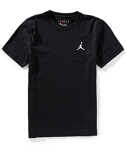 Jordan Big Boys 8-20 Short Sleeve Jumpman-Embroidered T-Shirt