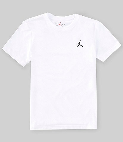 Jordan Big Boys 8-20 Short Sleeve Jumpman-Embroidered T-Shirt