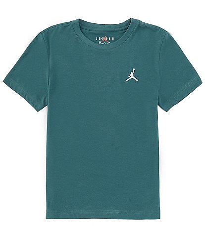 Jordan Big Boys 8-20 Short Sleeve Jumpman-Embroidered T-Shirt