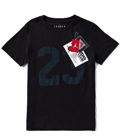 Jordan Big Boys 8-20 Short Sleeve Jumpman Graphic T-Shirt