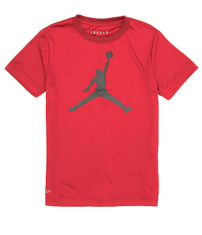 Jordan Big Boys 8-20 Short Sleeve Jumpman Logo T-Shirt