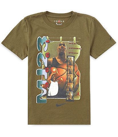 Jordan Big Boys 8-20 Short Sleeve MJ23 Graphic T-Shirt