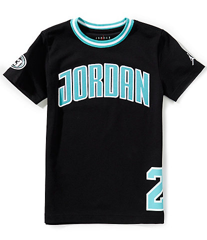 Jordan Big Boys 8-20 Short-Sleeve Playoff Game T-Shirt