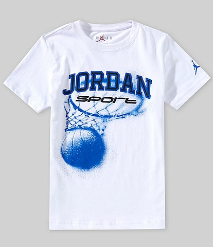 Jordan Big Boys 8-20 Short-Sleeve Sport Hoop T-Shirt