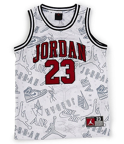 Jordan Big Boys 8-20 Sleeveless 23 Printed Jersey