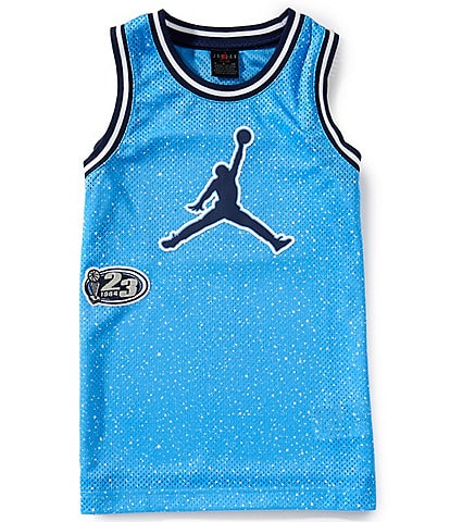 Jordan Big Boys 8-20 Sleeveless Playoff Specked Jersey Tank