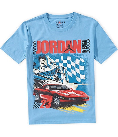 Jordan Big Boys Short Sleeve Brooklyn Auto 85 Tee