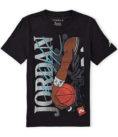 Jordan Big Boys Short Sleeve Hip Rest Tee