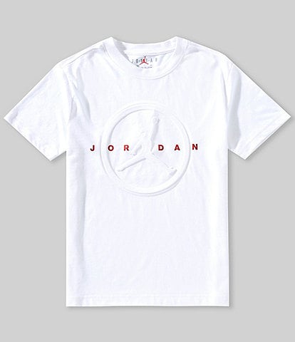 Jordan Big Boys Short Sleeve Practice Tape Embossed T-Shirt