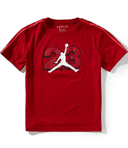 Jordan Big Boys Short Sleeve Practice Tape T-Shirt