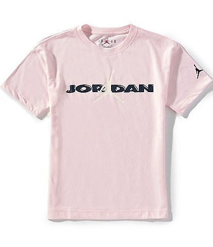 Jordan Big Girls 7-16 Crafted Utility Short Sleeve T-Shirt