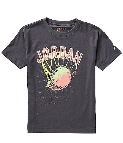 Jordan Big Girls 7-16 Hoop Style Short-Sleeve T-Shirt
