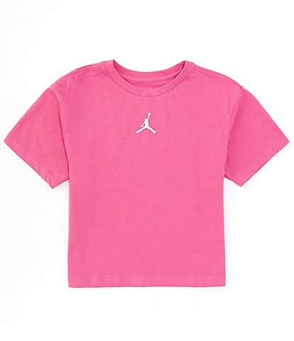 Jordan Big Girls 7-16 Short Sleeve Essentials Graphic T-Shirt