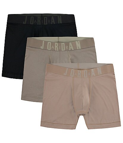 Jordan Flight 6" Inseam Boxer Briefs 3-Pack