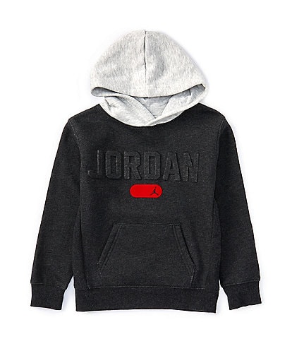 Jordan Little Boys 2T-7 Long Sleeve Heathered Hoodie