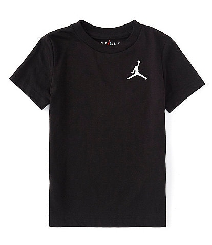 Jordan Little Boys 2T-7 Short-Sleeve Jumpman Air Embroidery Logo Knit T-Shirt