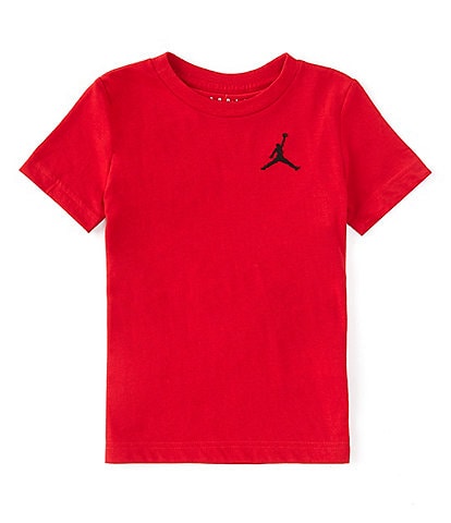 Jordan Little Boys 2T-7 Short-Sleeve Jumpman Air Embroidery Logo Knit T-Shirt
