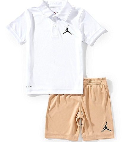 Jordan Little Boys 4-7 Dir-FIT Polo and Shorts Set