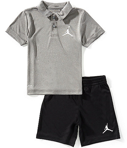 Jordan Little Boys 4-7 Dir-FIT Polo and Shorts Set