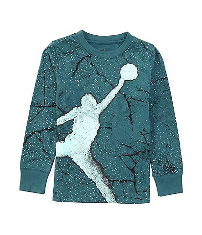 Jordan Little Boys 4-7 Short Sleeve Court Fade T-Shirt