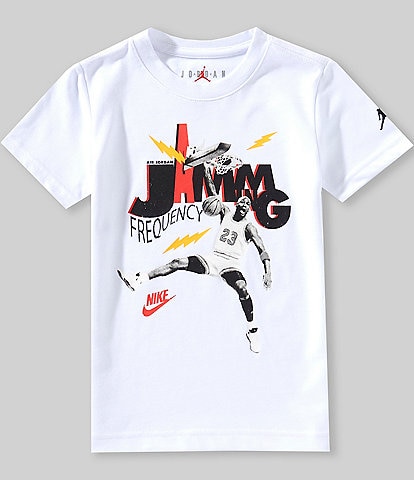 Jordan Little Boys Short Sleeve Michael Jordan Jamming T-Shirt