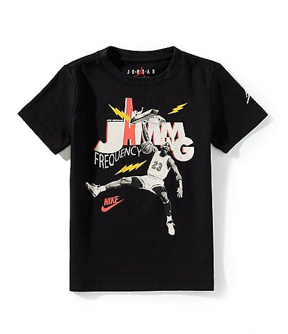 Jordan Little Boys Short Sleeve Michael Jordan Jamming T-Shirt