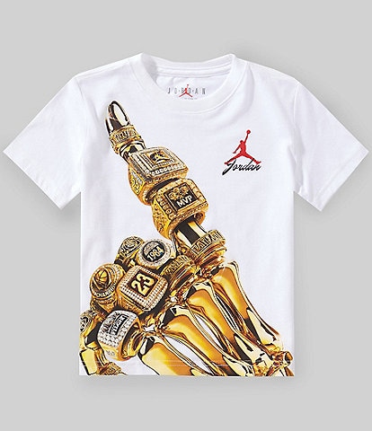 Jordan Little Boys Short-Sleeve Skeleton Ring T-Shirt