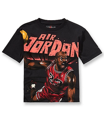 Jordan Little Boys Short Sleeve Slam Dunk Tee