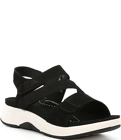 Josef Seibel Estelle 03 Leather Wedge Sandals