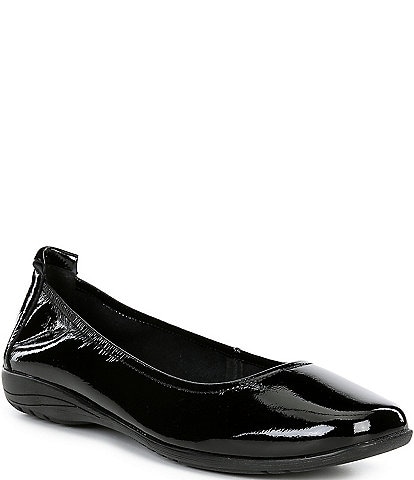 Josef Seibel Fenja 01 Patent Leather Ballerina Slip-On Flats