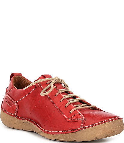 Josef Seibel Fergey 56 Leather Lace-Up Oxford Sneakers
